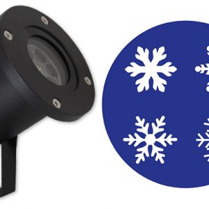Dārza LED projektors – SNIEGPĀRSLIŅAS, 4W, IP44